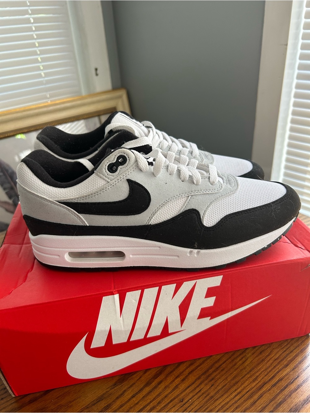 Nike Men’s Sneakers — White and Black